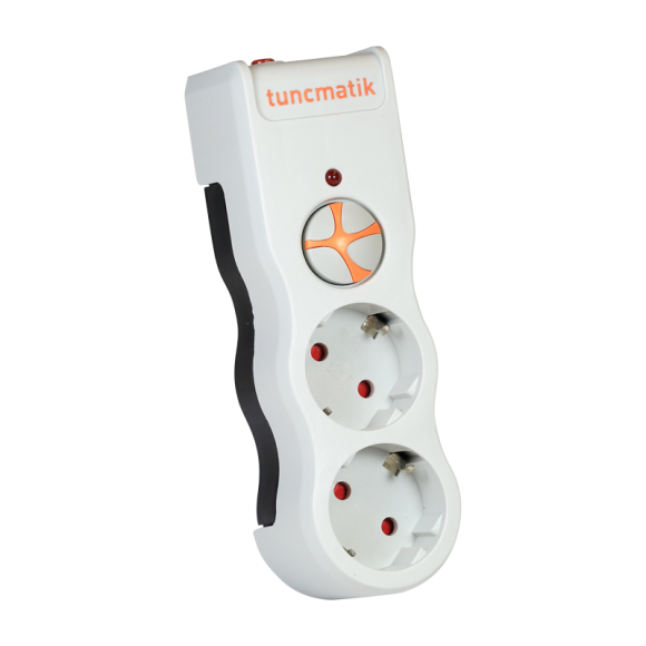 Akım Korumalı Priz 2 Li Beyaz