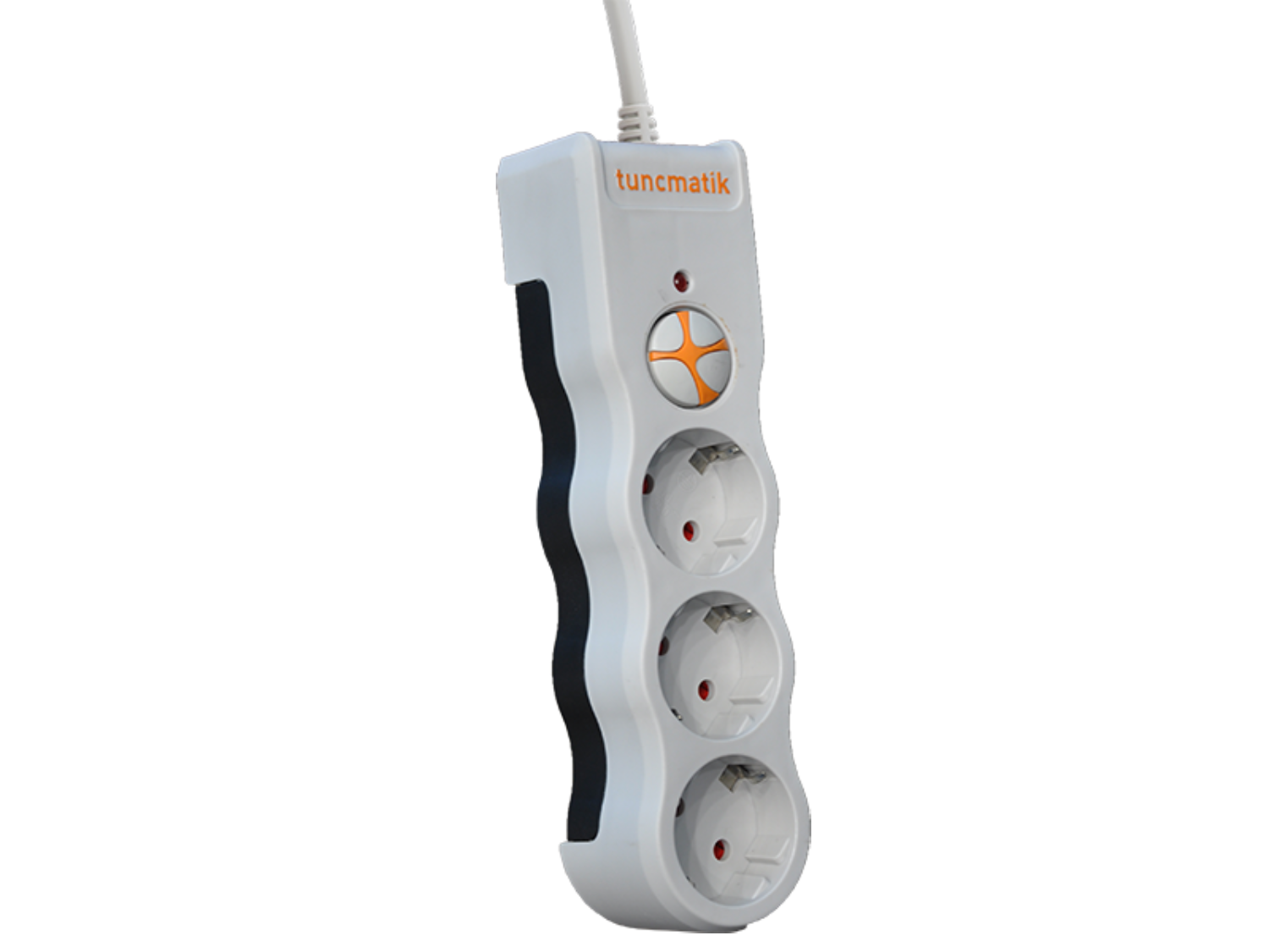 Akım Korumalı Priz 3 Lü Beyaz