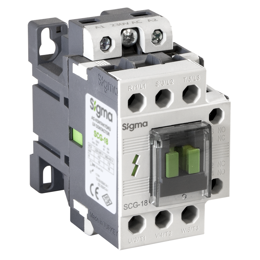 SCG 18 7,5 kW 18A 230V A.G. KONTAKTÖR