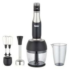 Fakir Speed Lucca Blender Seti Black & Silver