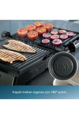 Philips 7000 Serisi Izgara ve Tost Makinesi, 8 Ön Ayarlı Programlar, Gıda Termometresi,  HD6307/70