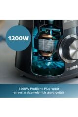 Philips 5000 Serisi Blender, ProBlend Plus Teknolojisi, 1200W, 2L Kapasiteli Cam Hazne, HR3030/00