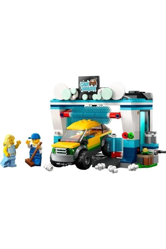 LEGO ®  City Oto Yıkama 60362 - 6 Yaş ve Üzeri Çocuklar İçin Bir Araba