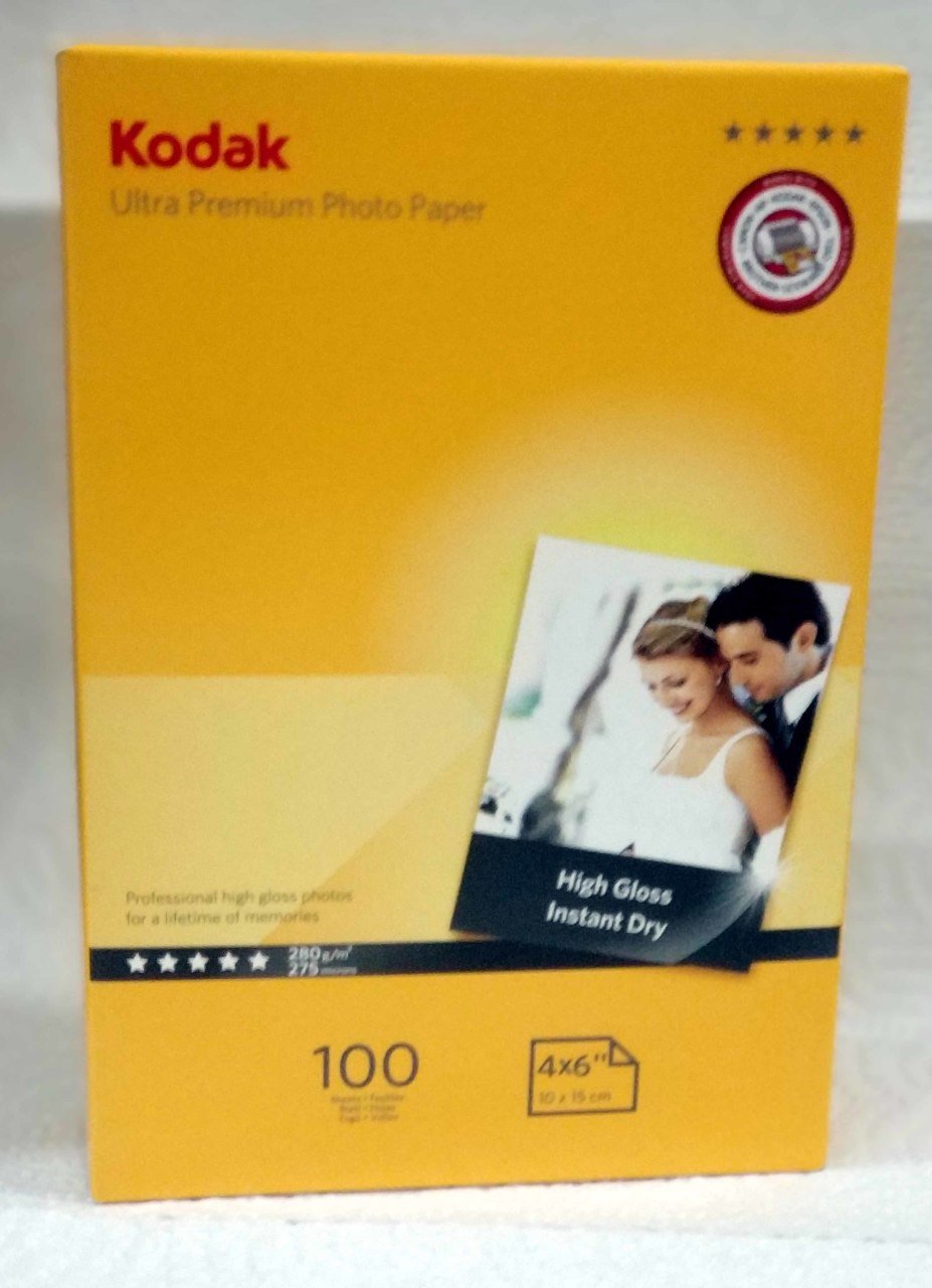 10X15 inkjet 280gr. Kodak kağıt Glossy