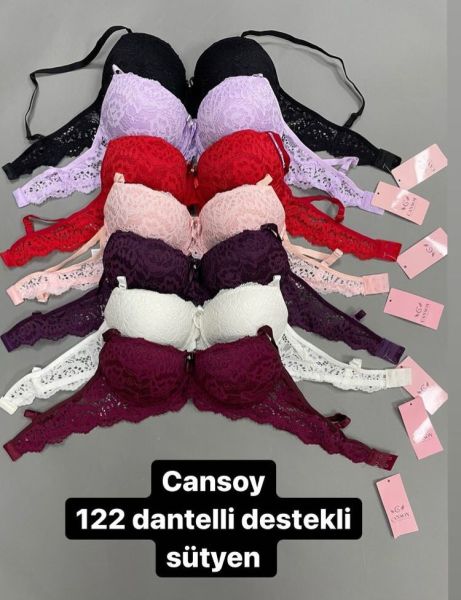 CANSOY 122 BAYAN DREAM DANTELLİ DESTEKLİ SÜTYEN