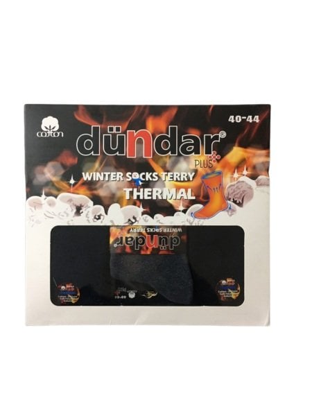 DÜNDAR 7019 ERKEK PLUS HAVLU THERMAL ÇORAP