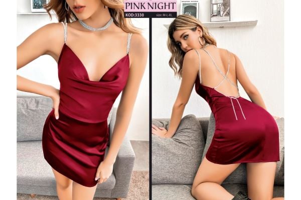 PINKNIGHT 3330 FANTAZİ ELBİSE M-L-XL