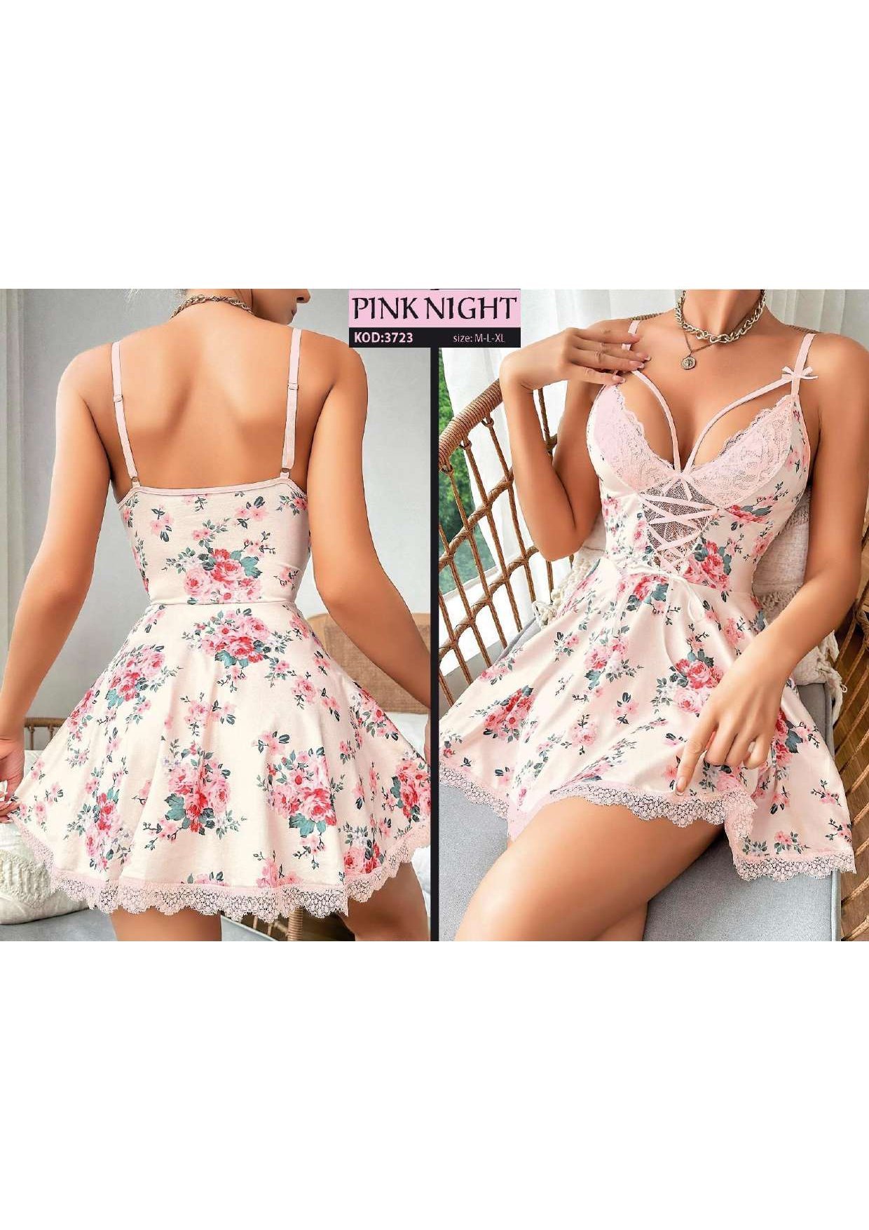 PINKNIGHT 3723 FANTAZİ ELBİSE M-L-XL