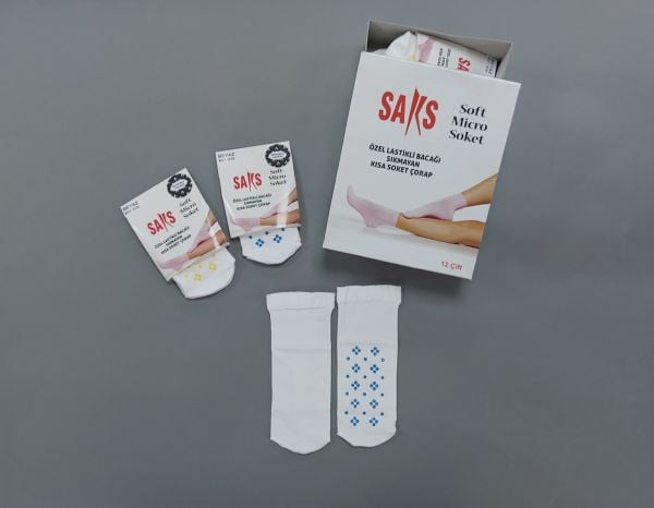 SAKS 10073 BAYAN SOFT MİCRO SOKET ÇORAP