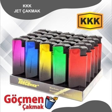 KKK 2023  Metal Kılıflı Jet Çakmak