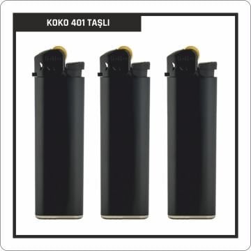 Koko 401 Premium Taşlı Çakmak
