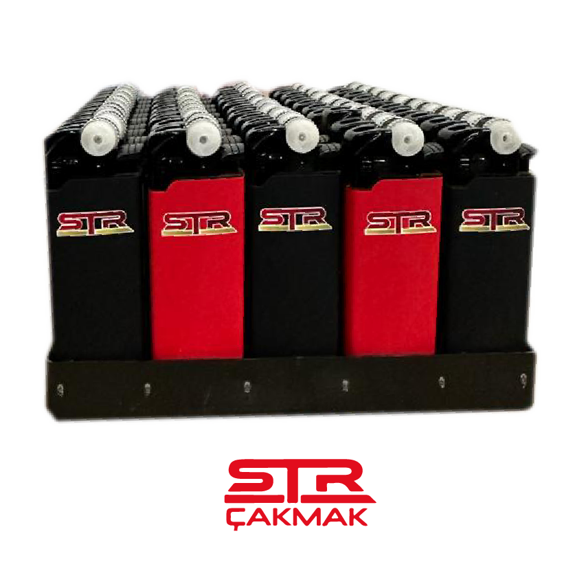 STR Lüks Taşlı Orta Boy Çakmak