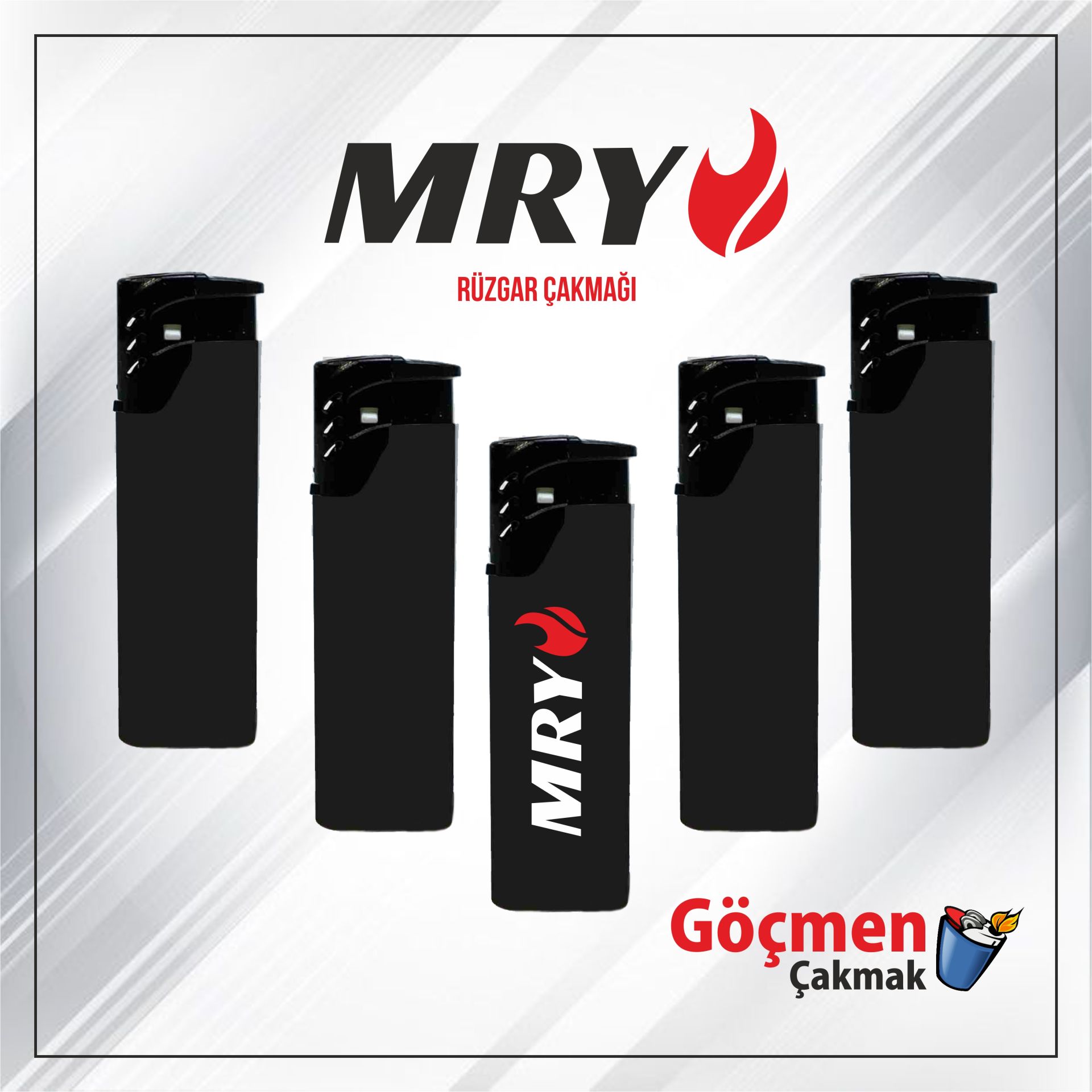 MRY  Rüzgar Çakmağı SİYAH