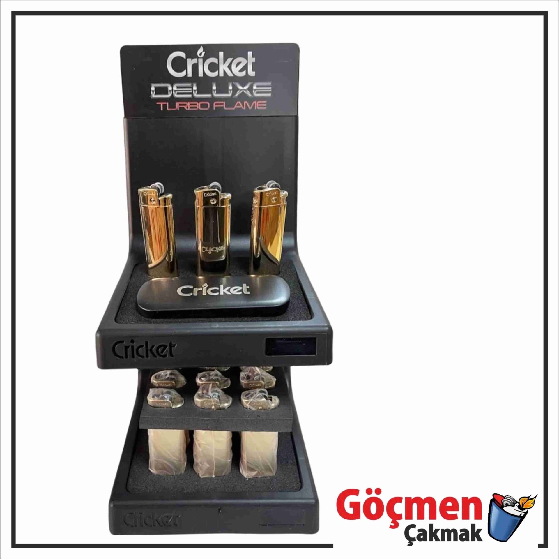 Cricket Metal Taşlı TURBO Çakmak