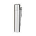 MT-101 Saten-Silver Clipper Metal Siboplu Çakmak