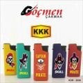 TORCH KKK 2056  Metal Kılıflı Pürmüzlü Çakmak - Mat Renk
