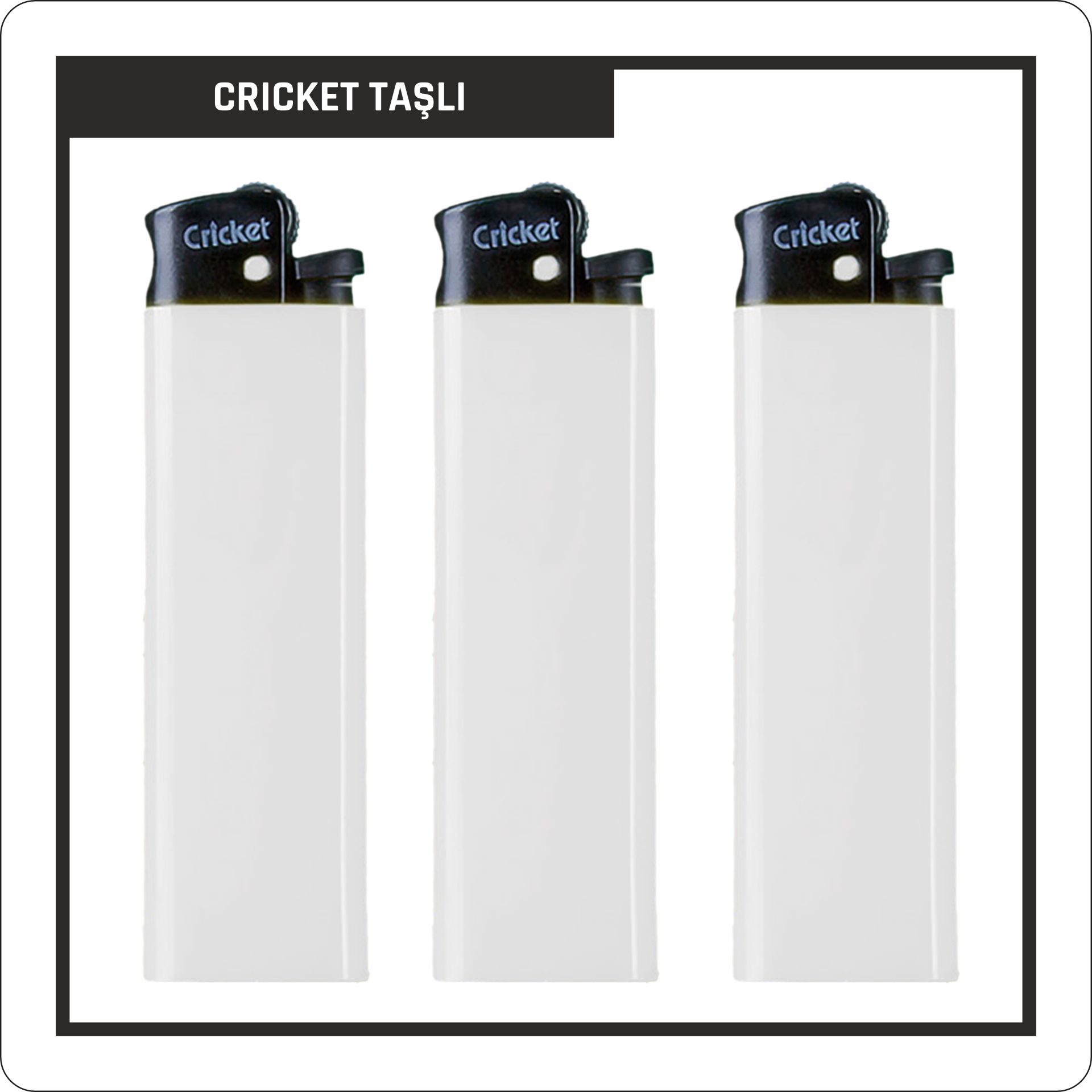 Cricket Taşlı Çakmak