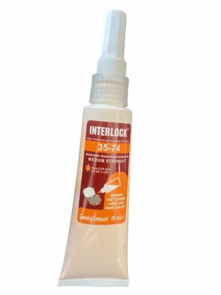 İnterlock 35-74 Yüzey Contası Portokal Sıvı Conta 50 ml