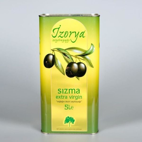 izorya Soğuk Sıkım Sızma Mut Zeytinyağı 5L