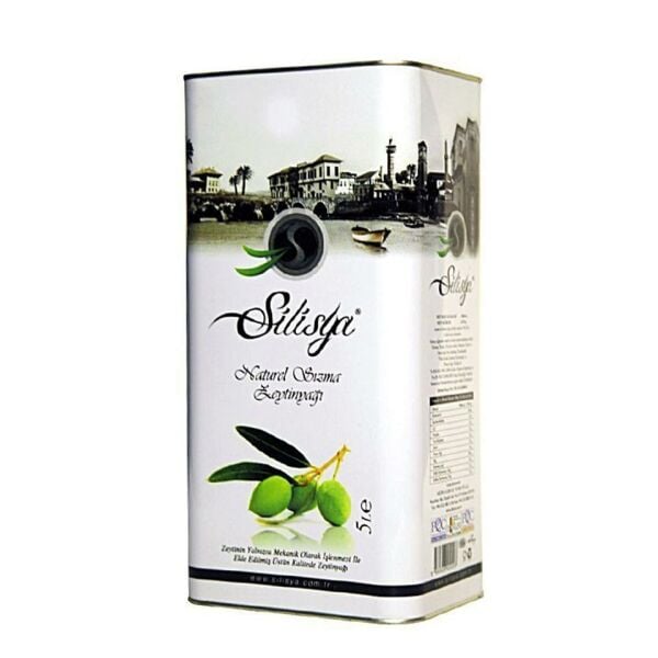 Silisya Soğuk Sıkım Sızma Zeytinyağı 5L