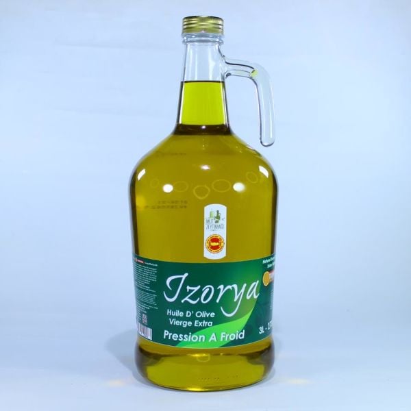izorya Soğuk Sıkım Sızma Mut Zeytinyağı 3L Galon
