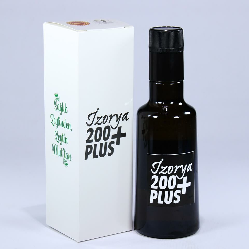 izorya Soğuk Sıkım Yüksek Polifenollü Zeytinyağı 200+ Plus 250ml