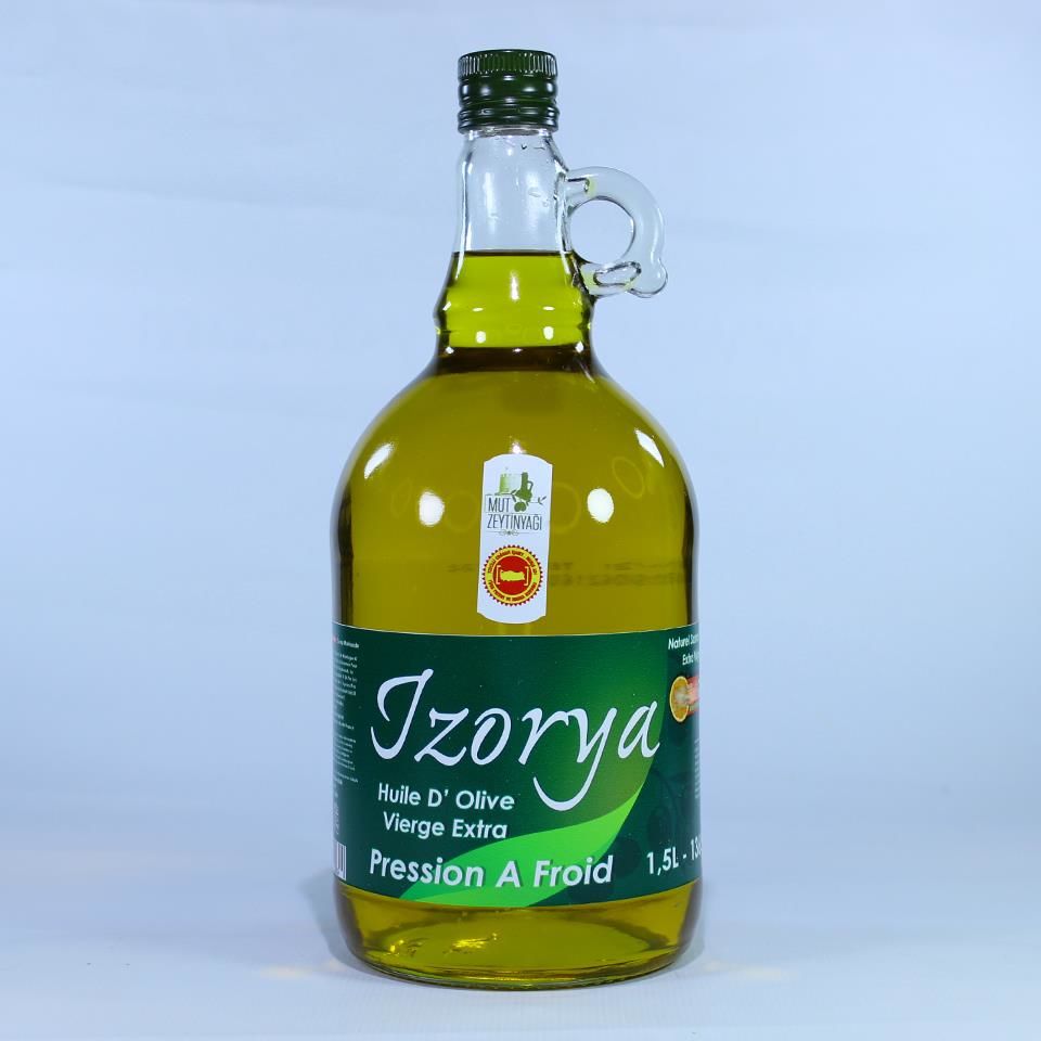 izorya izorya Soğuk Sıkım Sızma Mut Zeytinyağı 1,5L Galon