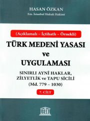 Türk Medeni Yasası ve Uygulaması - 7. Cilt