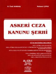 Askeri Ceza Kanunu Şerhi Cilt:2