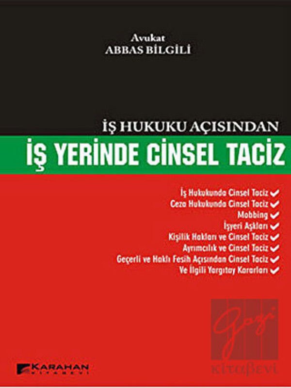 İş Hukuku Açısından İş Yerinde Cinsel Taciz