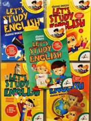 Let’s Study English Eğlenceli İngilizce 5 Kitap takım