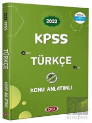 KPSS Türkçe Konu Anlatımlı 2022