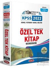 KPSS Genel Yetenek - Genel Kültür Tek Kitap 2022