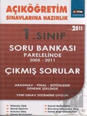 Açıköğretim Sınavlarına Hazırlık 1. Sınıf 2012