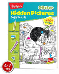 Sticker Hidden Pictures Doğa Puzzle (Tek Kitap)