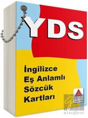 YDS İngilizce Eş Anlamlı Sözcük Kartları