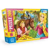 Blue Focus Prenses Rapunzel 200 Parça Puzzle BF323