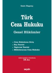 Türk Ceza Hukuku Genel Hükümler