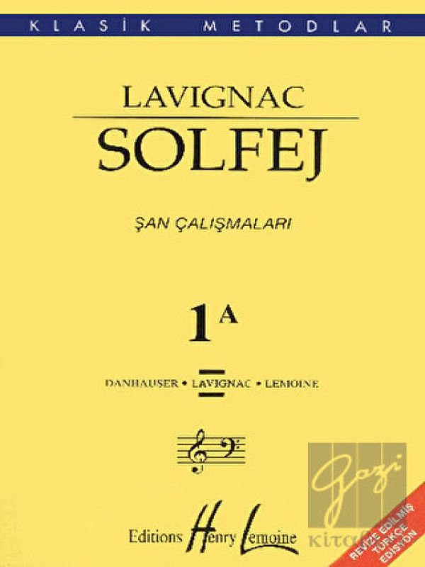 Lavignac Solfej 1A (Büyük Boy)