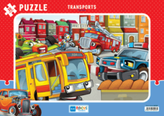 30 Parça Puzzle Transports (Taşıtlar)