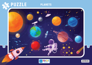 30 Parça Puzzle - Planets (Gezegenler)