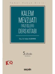 Temel Hukuk Dizisi Kalem Mevzuatı (Yazı İşleri) Ders Kitabı (THD)