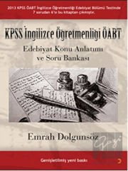 KPSS İngilizce Öğretmenliği ÖABT Edebiyat Konu Anlatımı ve Soru Bankası