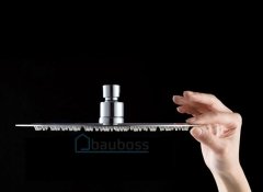 Bauboss 20×20 cm Kare Paslanmaz Tepe Duş Başlığı