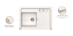 SCHOCK  - Grando M-100 - Granit Eviye