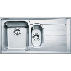 FRANKE NEPTUN SLİMTOP NEX 251 PASLANMAZ ÇELİK SOL DAMLALIKLI TEZGAH ÜSTÜ VEYA TEZGAHA SIFIR EVYE
