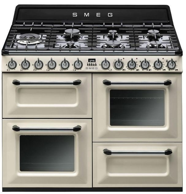 Smeg Victoria Kuzine Fırın Renk : Krem