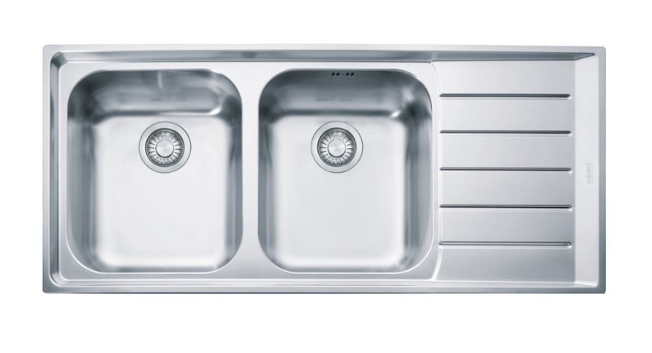 FRANKE - ÇELİK EVİYE NEPTUN - TEZGAH ÜSTÜ NEX 621 SAĞ