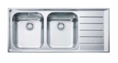 FRANKE - ÇELİK EVİYE NEPTUN - TEZGAH ÜSTÜ NEX 621 SAĞ