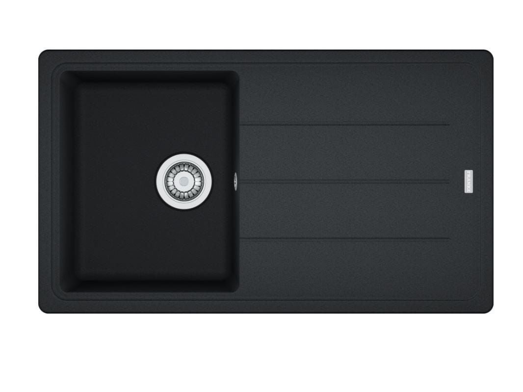 FRANKE -  GRANİT EVİYE BASİS - TEZGAH ÜSTÜ BFG 611-86 NERO